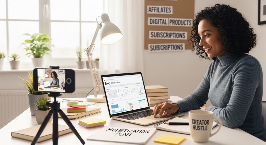 How can I monetize my blog or my social network audience
