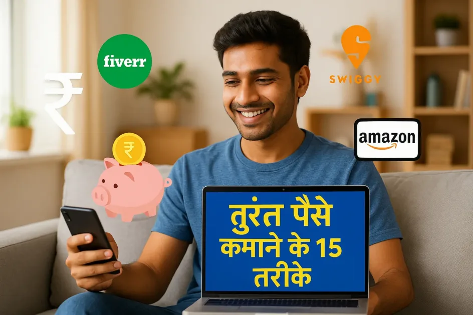 तुरंत पैसे कैसे कमाए 15 आसान तरीके