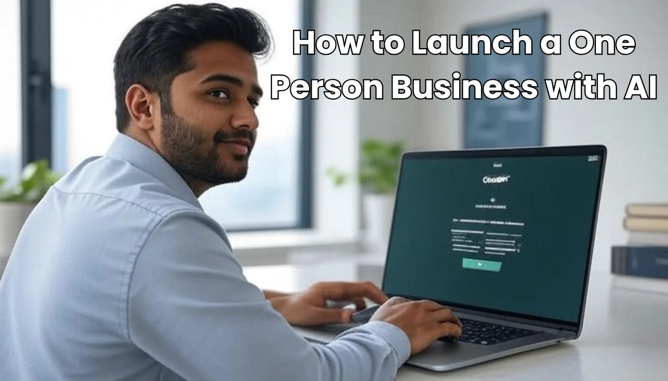How to Launch a One-Person Business with AI