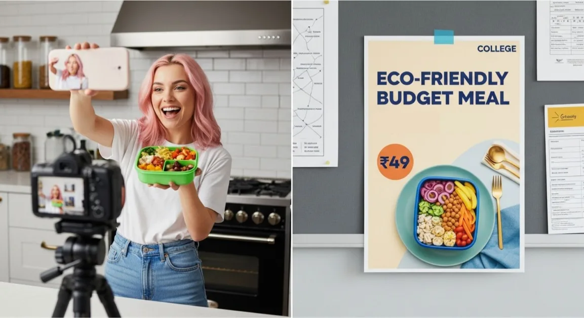 Social media and offline promotion of rescue meals