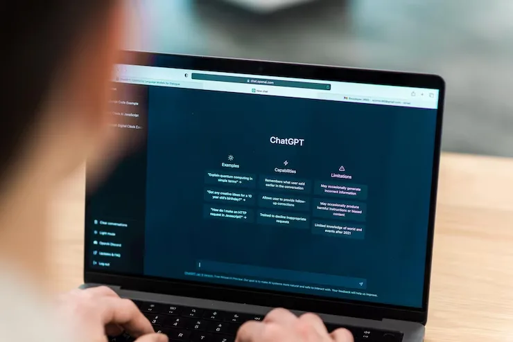 A user using ChatGPT (OpenAI)