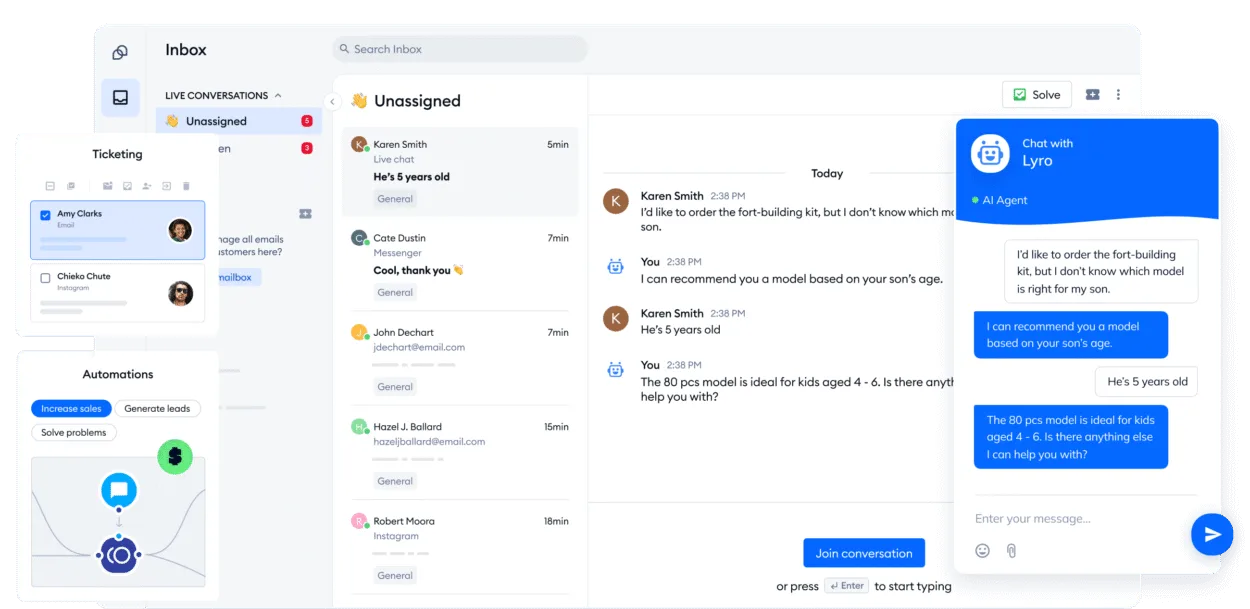 tidio screenshot