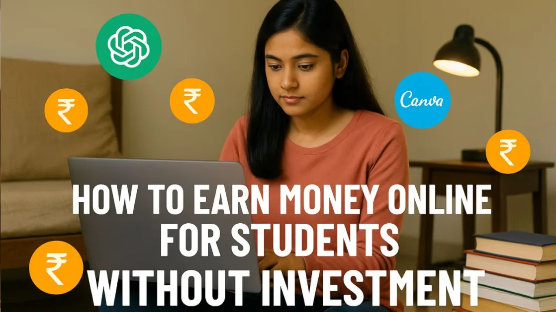 How to earn money online for students without investment in 2025