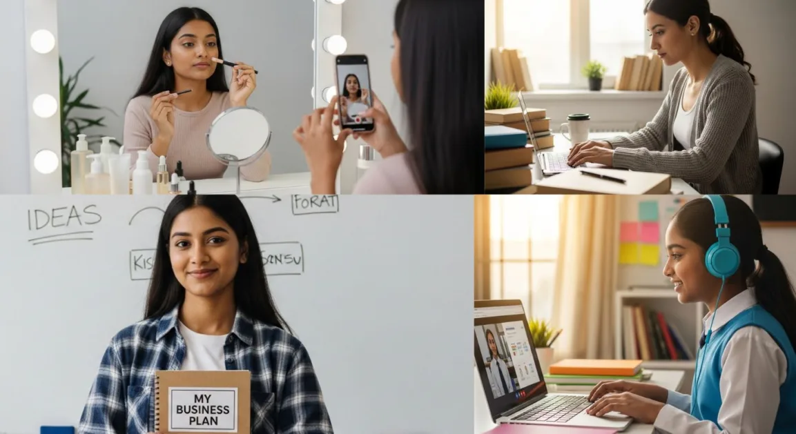 Small Business Ideas For Girl Students in Hindi